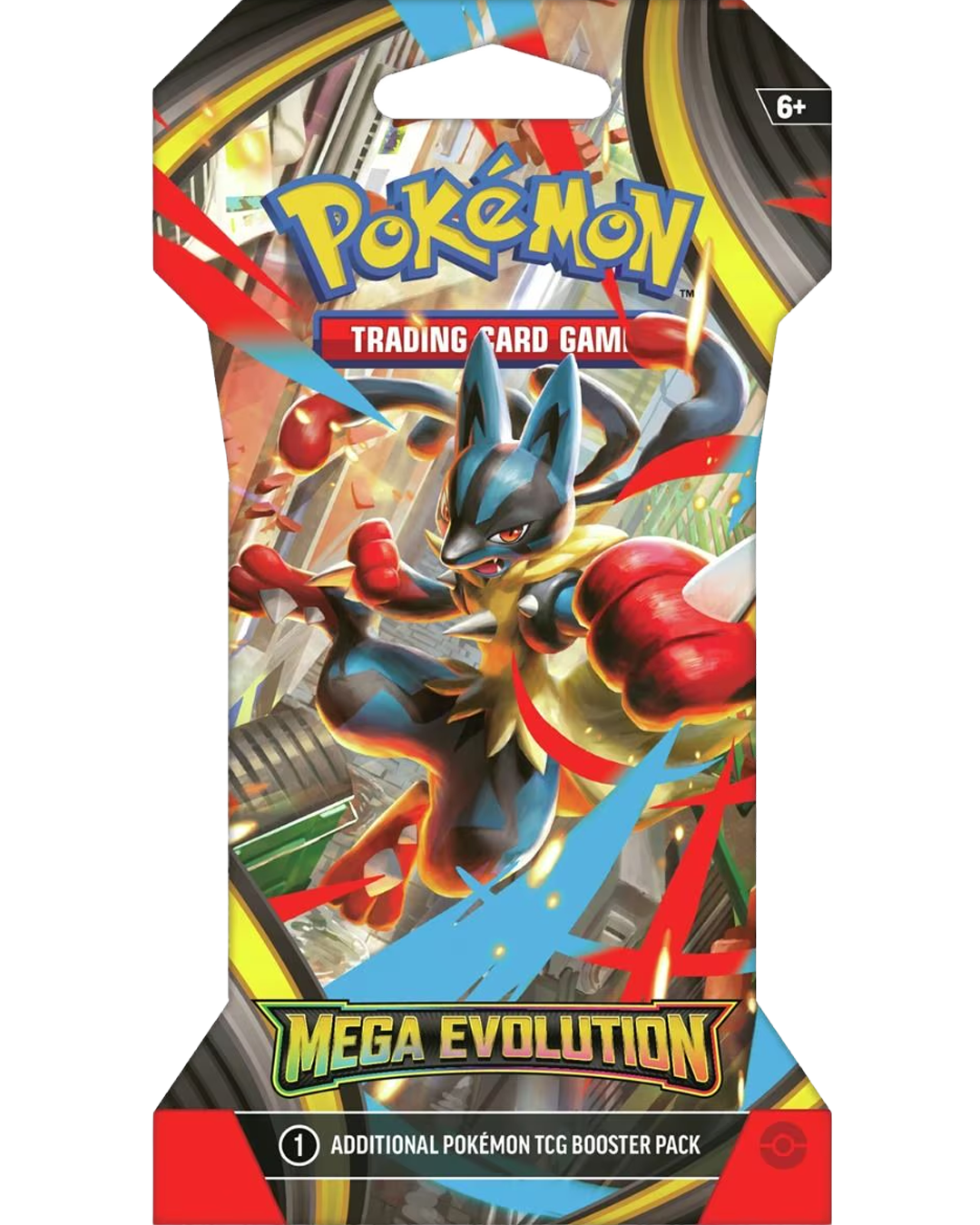 Sleeved Mega Evolution booster pack